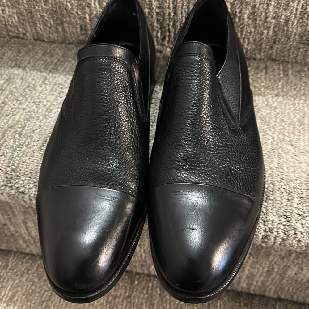 Vero Cuoio Black Leather Men's Shoes
